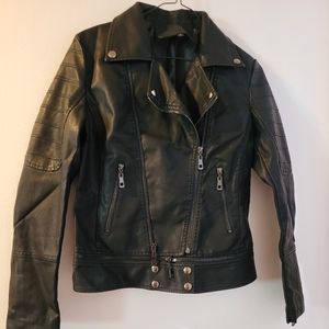 Ladies biker fashion jacket